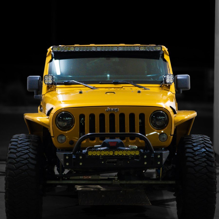 Head-on front view
